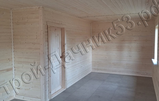 4 Каркасный дом Д-139, 8х7м, 62 М², Московская область, Сергиево  Посадский район, ДНТ Удачное (5)